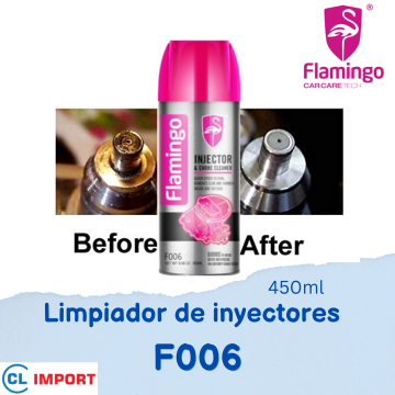 Limpiador de inyector 450ml Flamingo         