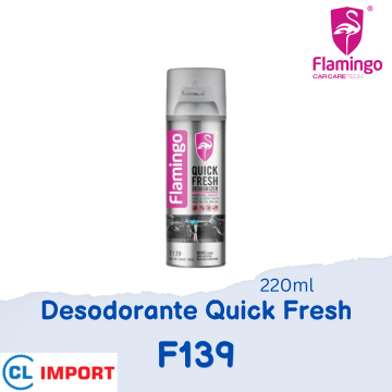 Desodorante Quick Fresh original 220ml Flamingo