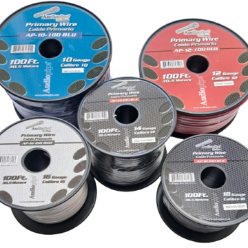 Cable eléctrico para carro 100 pies Audiopipe