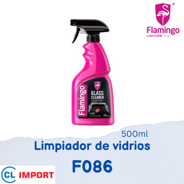 Limpiador de vidrio 500ml Flamingo