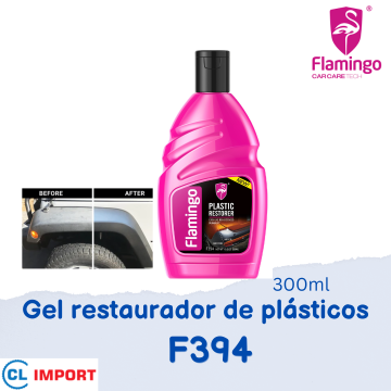 Gel restaurador de plásticos 300ml Flamingo