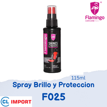 Spray brillo y protección 118ml Flamingo